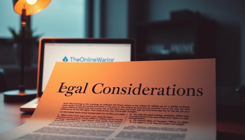 affiliate marketing legal considerations